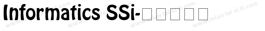 Informatics SSi字体转换